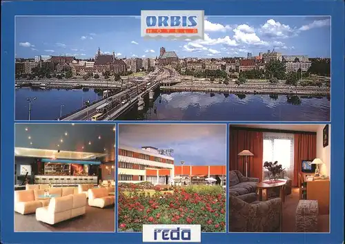Szczecin Hotel Orbis Reda Oder Bruecke Kat. Szczecin
