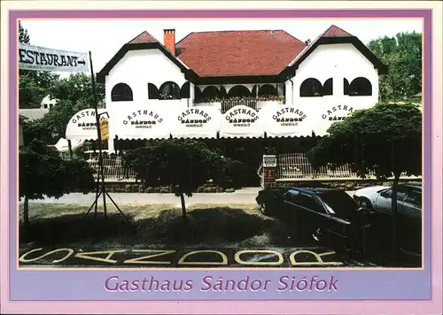 Siofok Gasthaus Sandor Kat. Siofok