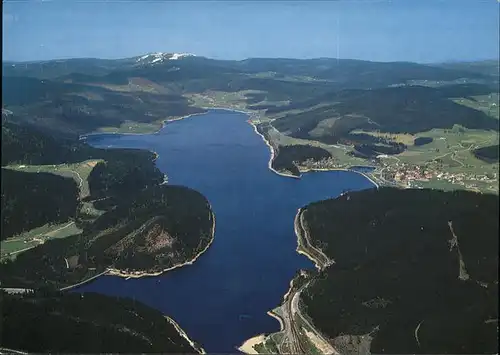 Feldberg Schwarzwald Der Schluchsee Fliegeraufnahme Kat. Feldberg (Schwarzwald)