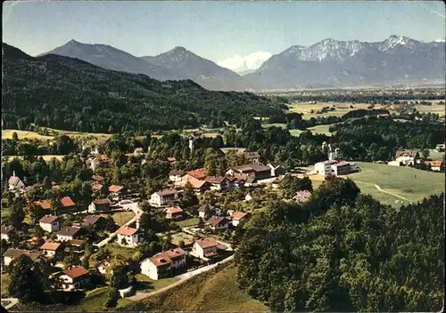 kk60256 Bad Heilbrunn Fliegeraufnahme Kategorie. Bad Heilbrunn Alte Ansichtskarten