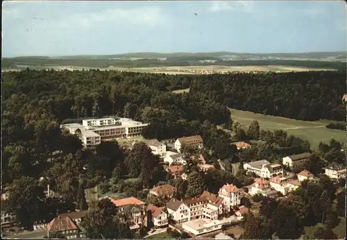 Bad Salzhausen Staatsbad Fliegeraufnahme Kat. Nidda