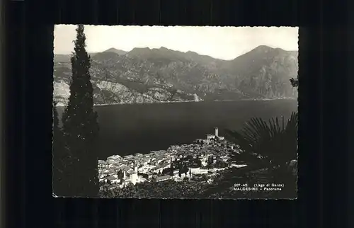 Malcesine Lago di Garda Panorama Kat. Malcesine