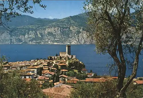 Malcesine Lago di Garda Panorama Kat. Malcesine