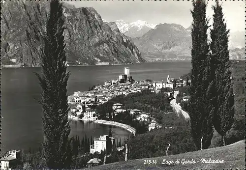 Malcesine Lago di Garda Panorama Kat. Malcesine