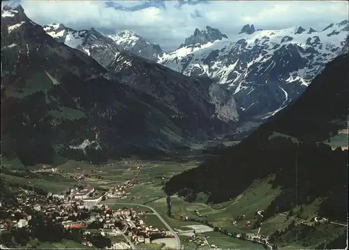 Engelberg OW Panorama mit Hahnen Schlossberg gr und kl Spannort  Kat. Engelberg