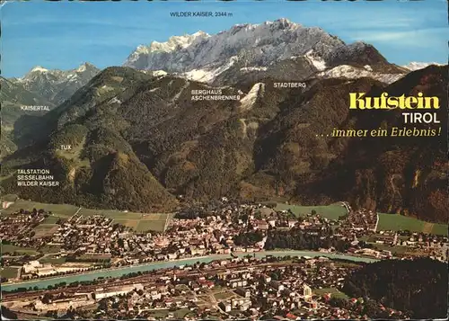 Kufstein Tirol Fliegeraufnahme Kat. Kufstein