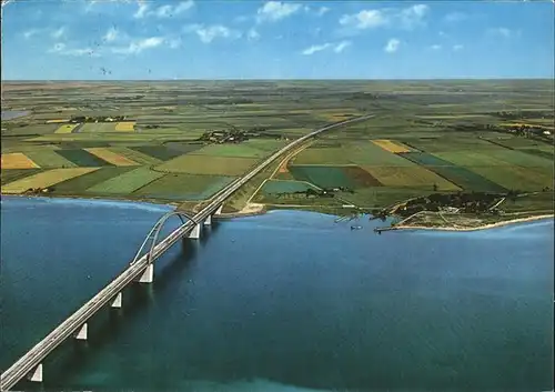 Fehmarn Fehmarnsund Bruecke Fliegeraufnahme Kat. Fehmarn