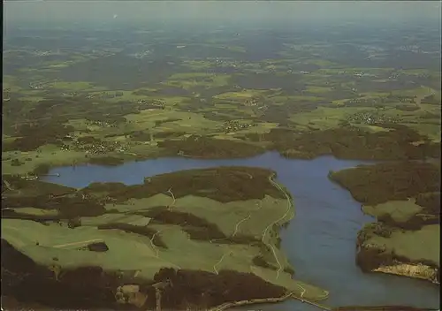 Wiehl Gummersbach Talsperre Fliegeraufnahme / Wiehl /Oberbergischer Kreis LKR