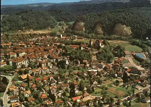 Burgdorf Bern Fliegeraufnahme Kat. Hasle Burgdorf