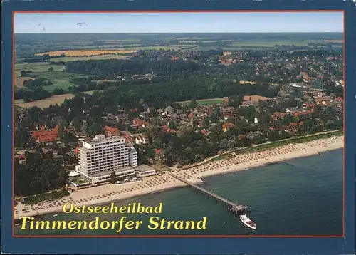 Timmendorfer Strand Ostseeheilbad Fliegeraufnahme Kat. Timmendorfer Strand