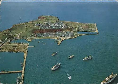 Helgoland Blick von der Reede / Helgoland /Pinneberg LKR