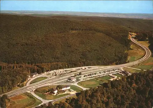 Rohrbrunn Autobahn Rasthaus im Spessart Motel Kat. Weibersbrunn