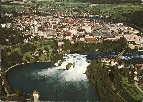 Neuhausen SH mit Rheinfall Kat. Neuhausen