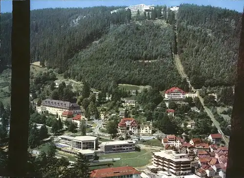 Bad Wildbad mit Blick zum Sommerberg Kat. Bad Wildbad