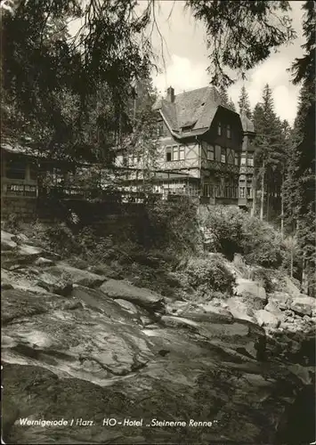 Wernigerode Harz HO Hotel "Steinere Renne" Kat. Wernigerode