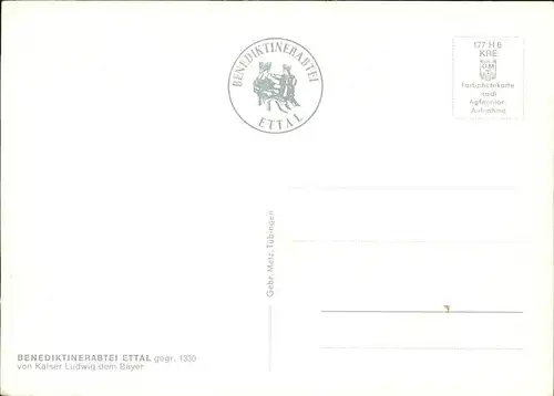 Ettal Kloster Ettal / Ettal /Garmisch-Partenkirchen LKR