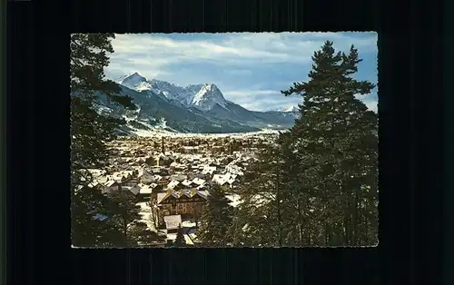 Garmisch Partenkirchen im Winter Kat. Garmisch Partenkirchen