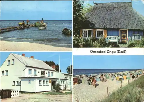 Zingst Ostseebad FDGB-Erholungsheim "Stranddistel" / Zingst Darss /Nordvorpommern LKR