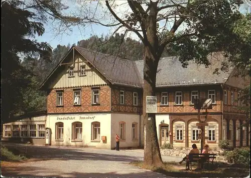 Jonsdorf HO Gaststaette "Gondelfahrt" Kat. Kurort Jonsdorf