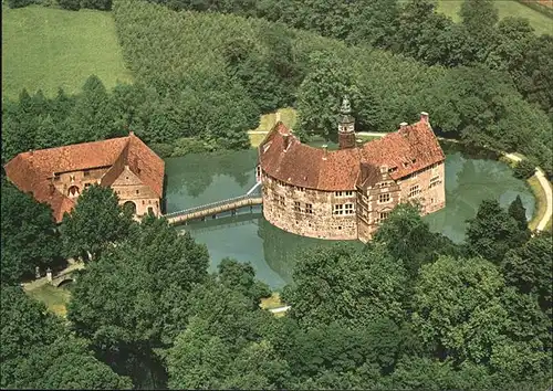 Luedinghausen mit Burg Vischering Kat. Luedinghausen