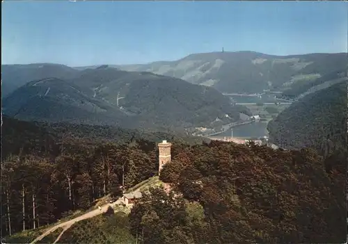 Bad Lauterberg mit Bismarckturm u.Odertalsperre Kat. Bad Lauterberg im Harz