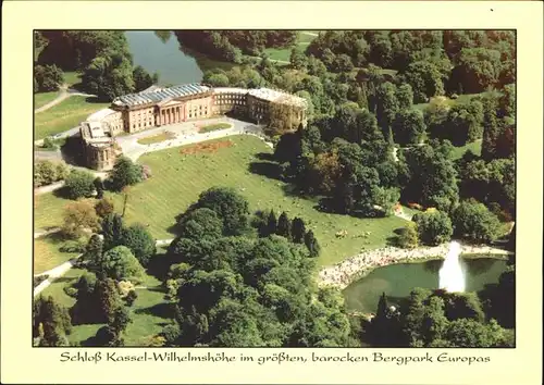 Kassel Schloss Kassel Wilhelmshoehe Kat. Kassel