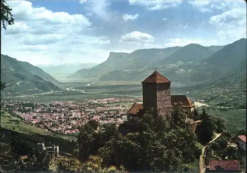 Merano Suedtirol Schloss Tirol Kat. Merano