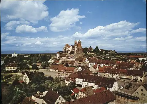 Breisach Rhein mit Muenster Kat. Breisach am Rhein