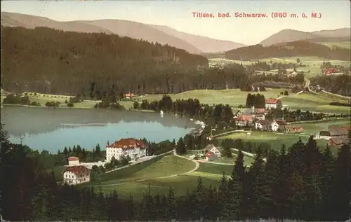 Titisee Seepanorama Kat. Titisee Neustadt