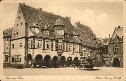 Goslar Hotel Kaiser Worth Kat. Goslar