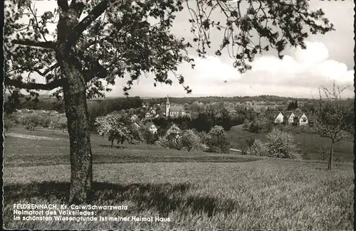 Feldrennach Panorama Kat. Straubenhardt