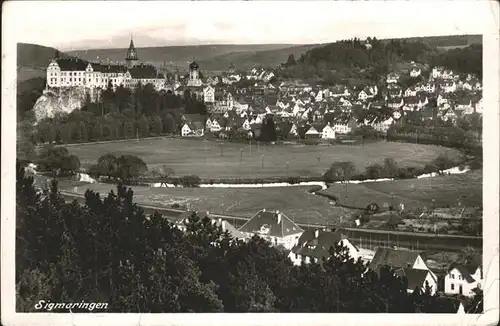 Sigmaringen Panorama Kat. Sigmaringen