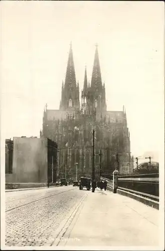 Koeln Rhein Dom Ostseite Kat. Koeln