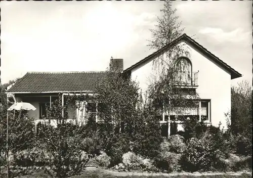 Langensteinbach Karlsbad Haus Theilaker Hotel garni Kat. Karlsbad