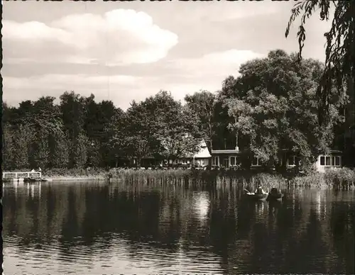 kk62887 Wilhelmshaven Bootshaus im Stadtpark Kategorie. Wilhelmshaven Alte Ansichtskarten