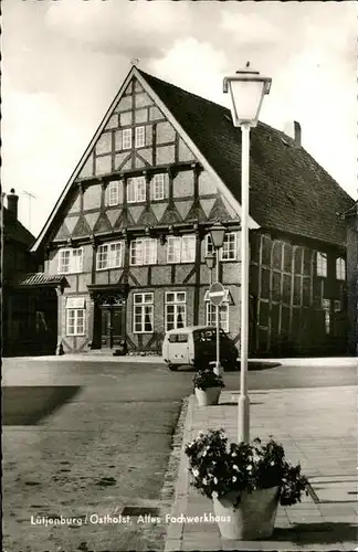 Luetjenburg Holstein Altes Fachwerkhaus Kat. Luetjenburg