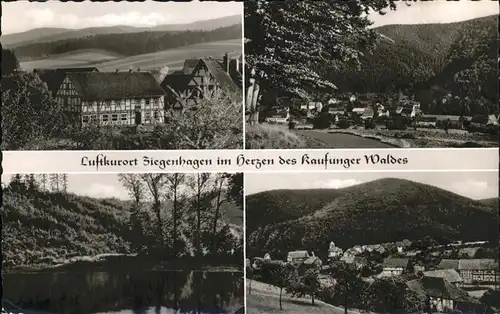 Ziegenhagen Witzenhausen Gast und Pensionhaus Zur Krone Teilansichten / Witzenhausen /Werra-Meissner-Kreis LKR