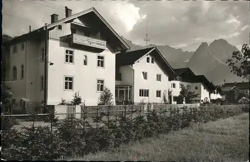 Garmisch Partenkirchen Eisenbahner Erholungsheim Kat. Garmisch Partenkirchen