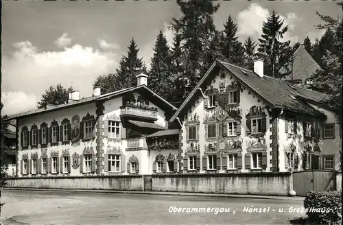 Oberammergau Haensel und Gretelhaus Kat. Oberammergau