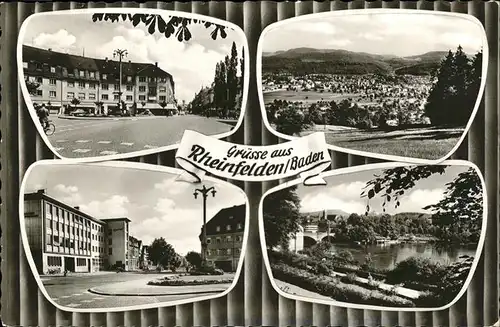 Rheinfelden Baden Panorama Teilansichten Kat. Rheinfelden (Baden)