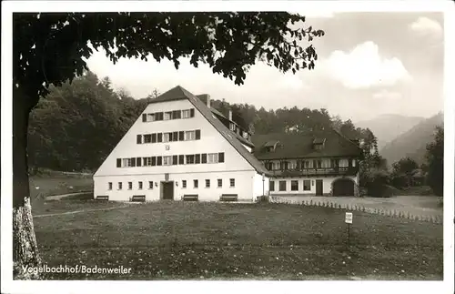 Badenweiler Vogelbachhof Kat. Badenweiler