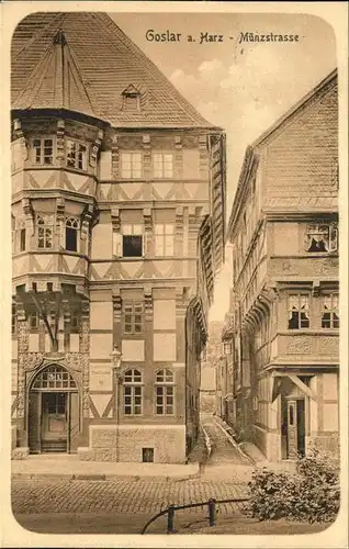 Goslar Muenzstrasse Kat. Goslar