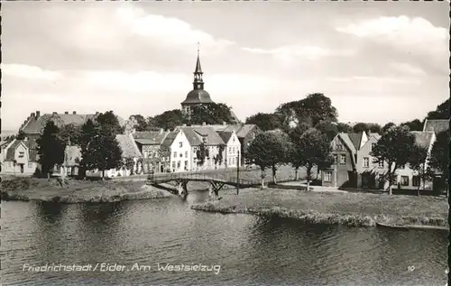 Friedrichstadt Eider Am Westsielzug Kat. Friedrichstadt