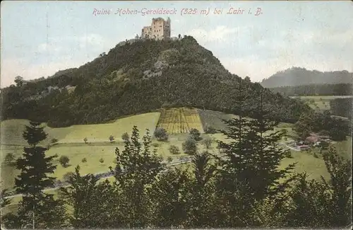 Lahr Schwarzwald Ruine Hohen Geroldseck Kat. Lahr