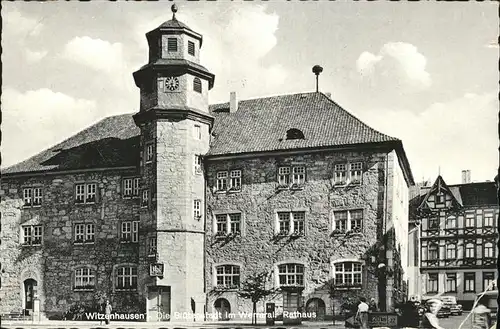 Witzenhausen Rathaus Kat. Witzenhausen