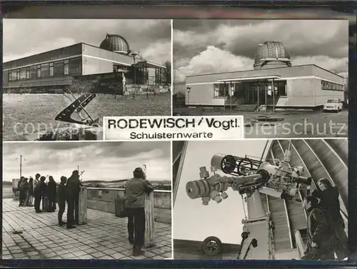 Sternwarte Urania Observatorium Rodewisch Vogtland Schulsternwarte Kat. Gebaeude