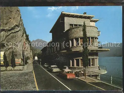 hd06455 Zoll Grenze Douane Grenze Lago di Lugano Petit Hotel Riviera Kategorie. Zoll Alte Ansichtskarten