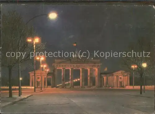 hd06469 Zoll Grenze Douane Berlin Hauptstadt DDR Brandenburger Tor Kategorie. Zoll Alte Ansichtskarten