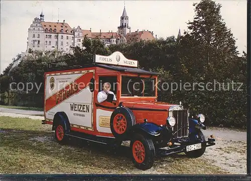 Brauerei Brewery Fidelis Oldtimer Privatbrauerei Sigmaringen Kat. Lebensmittel