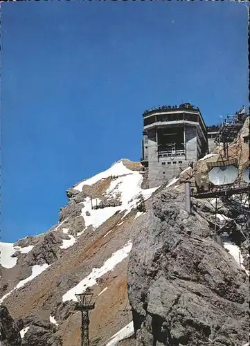 Zugspitzbahn Gipfelhotel Ehrwald Kat. Eisenbahn